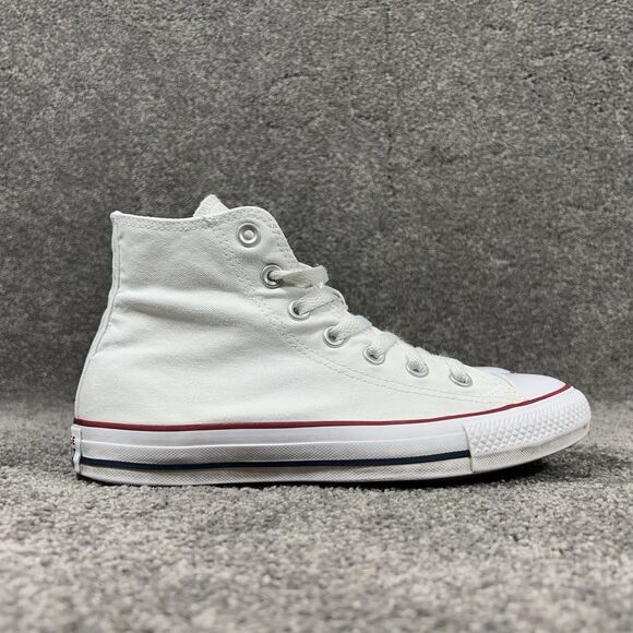 Converse Chuck Taylor All Star M7650 Mens Sz 6 Women’s Sz 8 White High Top Shoes - Picture 1 of 12